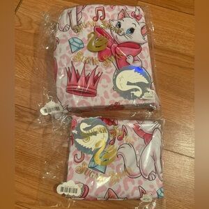 Sugar Swan Marie Bamboo Twin Sheet & Pillowcase *Brand New*